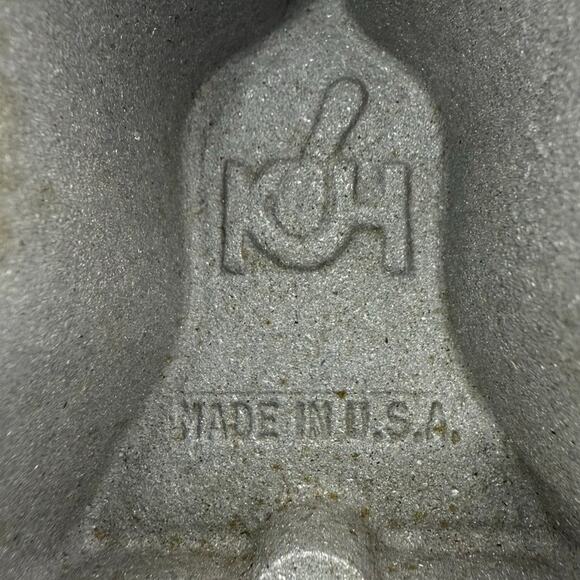 Vintage Kalikus Hirco Rosette Iron Molds Set of 4 USA 1970s Bell & Clover Shapes - Picture 3 of 5